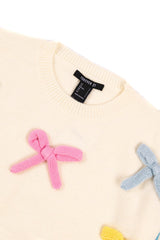 Bow Appliqué Knit Sweater | Forever 21 Womens