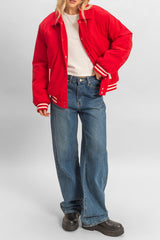 Corduroy Varsity Jacket | Forever 21 Womens