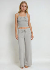 Ribbed Sweater-Knit Pajama Pant | Forever 21 Womens