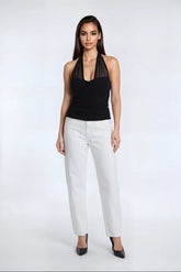 Mesh Sweetheart Cropped Halter Top | Forever 21 Womens
