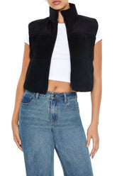 Cropped Faux Shearling Vest | Forever 21 Womens