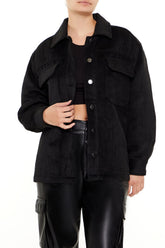 Plus Size Faux Suede Shacket | Forever 21 Womens