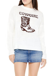 Cowgirl Graphic Sweater | Forever 21 Womens