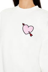 Cupid Playing For Keeps Pullover | Forever 21 Womens