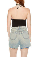 Contour Sculpt Faux Pearl Bodysuit | Forever 21 Womens