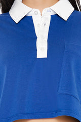 Cropped Rugby Shirt | Forever 21 Womens
