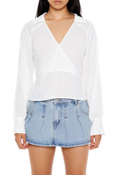 Cutout Surplice Top | Forever 21 Womens