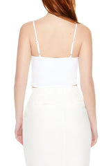 Cropped Rosette Cami | Forever 21 Womens