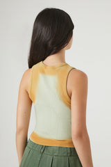 Airbrush Cropped Tank Top | Forever 21 Womens