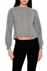 Bow Cable Knit Sweater | Forever 21 Womens