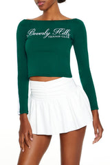 Beverly Hills Tennis Club Crop Top | Forever 21 Womens