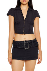 Chiffon Bustier Crop Top | Forever 21 Womens