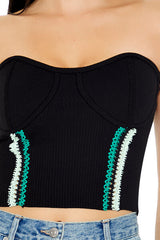 Embroidered Sweater-Knit Tube Top | Forever 21 Womens