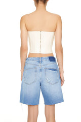 Cropped Faux Leather Tube Top | Forever 21 Womens