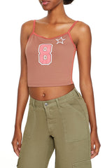 8 Star Graphic Cropped Cami | Forever 21 Womens