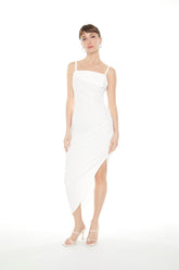 Asymmetrical Cami Midi Dress | Forever 21 Womens