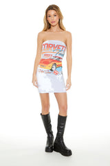 Corvette Graphic Tube Mini Dress | Forever 21 Womens