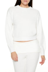 Cropped Drop-Sleeve Sweater | Forever 21 Womens