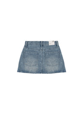 Cherry Embroidered Denim Mini Skirt | Forever 21 Womens