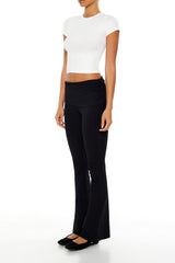 Drawstring Flare Leggings | Forever 21 Womens