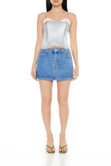 Convertible Denim Maxi Skirt | Forever 21 Womens