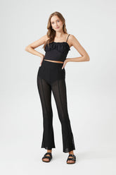 Crochet Flare Pants | Forever 21 Womens