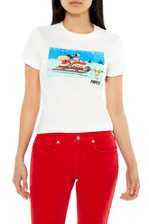 Popeye Christmas Graphic Baby Tee | Forever 21 Womens
