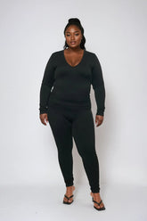 Plus Size Seamless Long-Sleeve Top & Leggings Set | Forever 21 Womens