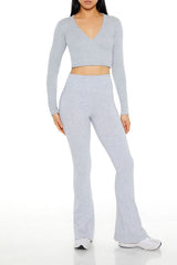 Active Seamless Surplice Crop Top | Forever 21 Womens