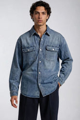 F21 Mens Denim Shirt | Forever 21 Mens