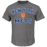 Menss Big And Tall Team Logo Short Sleeve Tee Shirt - New York Mets | Forever 21 Mens