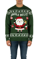 Jingle Bells Santa Sweater | Forever 21 Mens