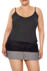 Plus Size Sweater-Knit Cami - Forever 21