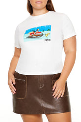 Plus Size Popeye Christmas Baby Tee - Forever 21
