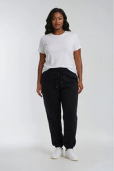 Plus Size Drawstring Elastic-Hem Sweatpants - Forever 21
