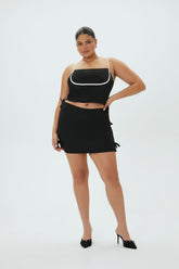 Plus Size Bow Mini Skirt - Forever 21