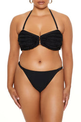 Plus Size Ruffle Bikini Bottoms - Forever 21