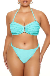 Plus Size Ruffle Bikini Bottoms - Forever 21