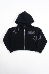 Kids Bratz Rhinestone Star Hoodie - Forever 21