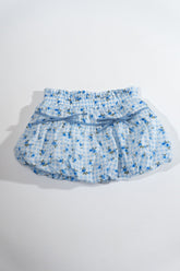 Girls Tiered Gingham & Floral Skirt - Forever 21