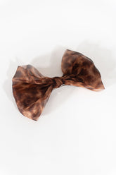 Printed Bow Hair Clip - Forever 21