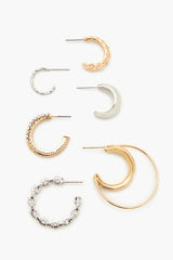 Assorted Hoop Earring Set - Forever 21