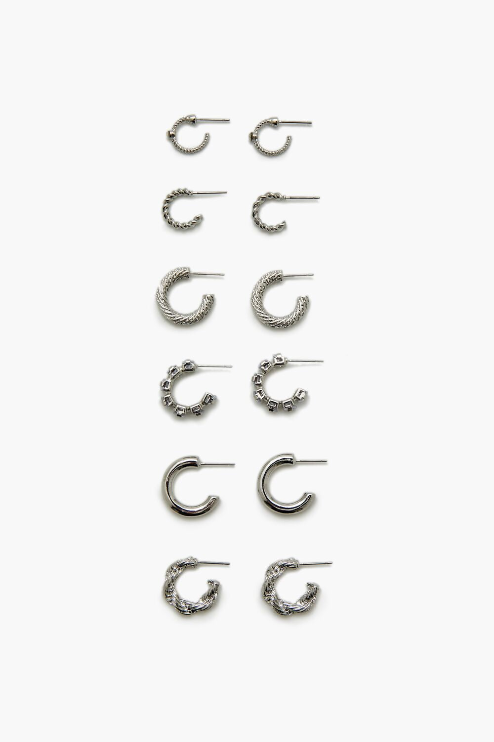 Assorted Hoop Earring Set - Forever 21