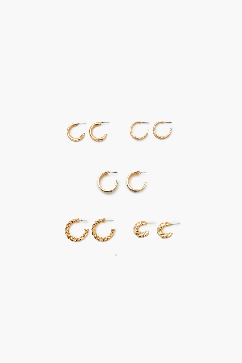 Enamel Hoop Earring Set - Forever 21