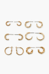 Assorted Hoop Earring Set - Forever 21