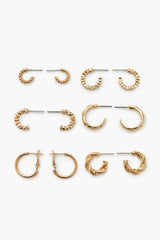Assorted Hoop Earring Set - Forever 21