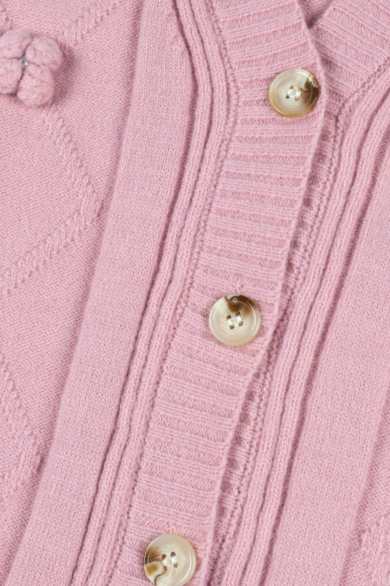 Bow Applique Cropped Cardigan Sweater | Forever 21 Womens