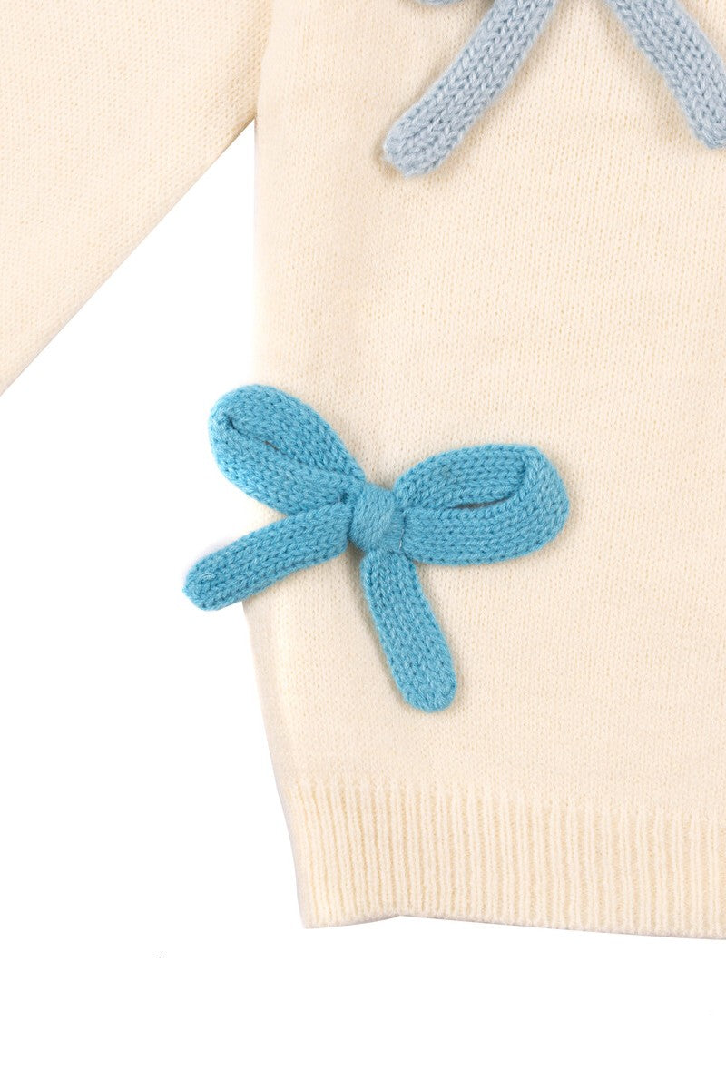 Bow Appliqué Knit Sweater | Forever 21 Womens