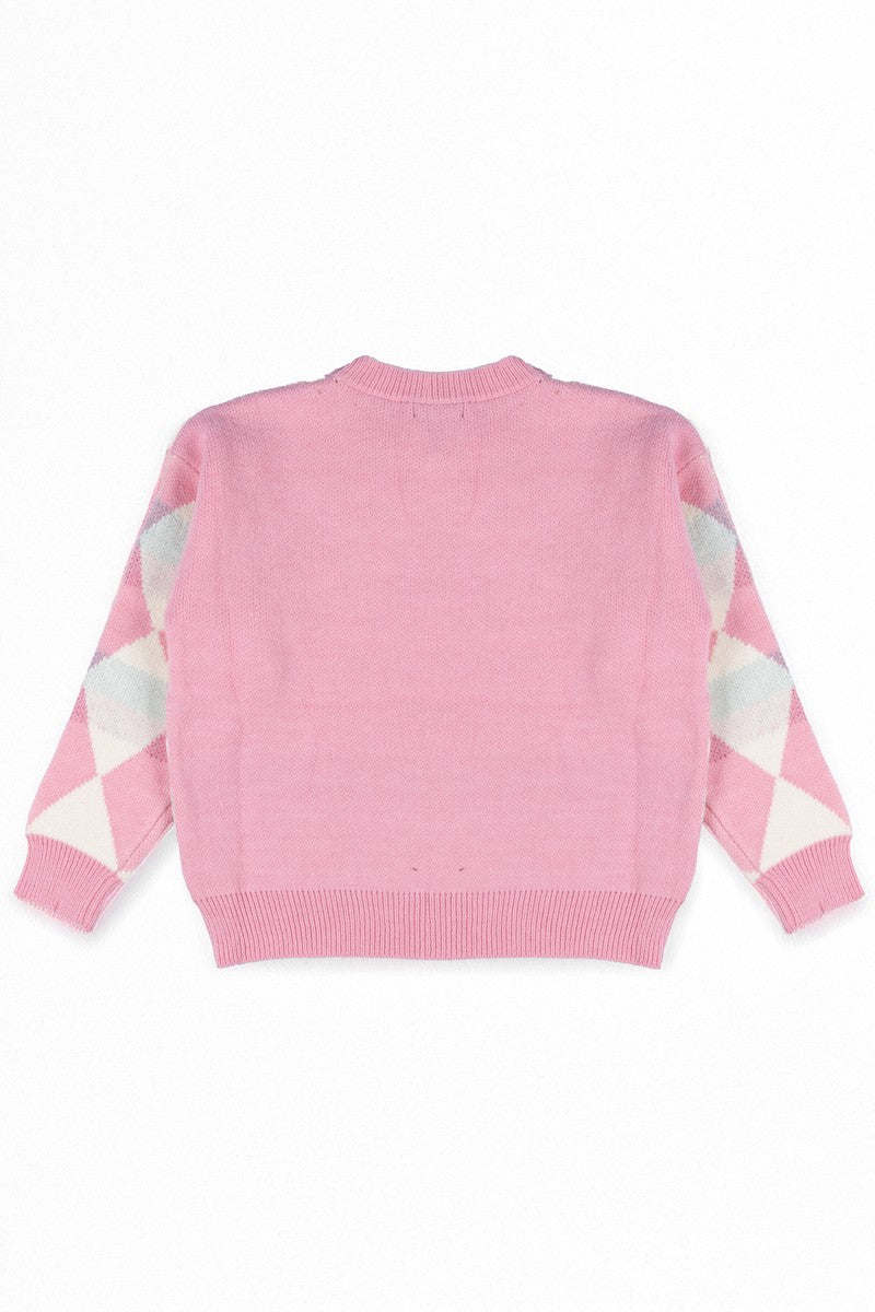 Argyle Cherry Knit Sweater | Forever 21 Womens