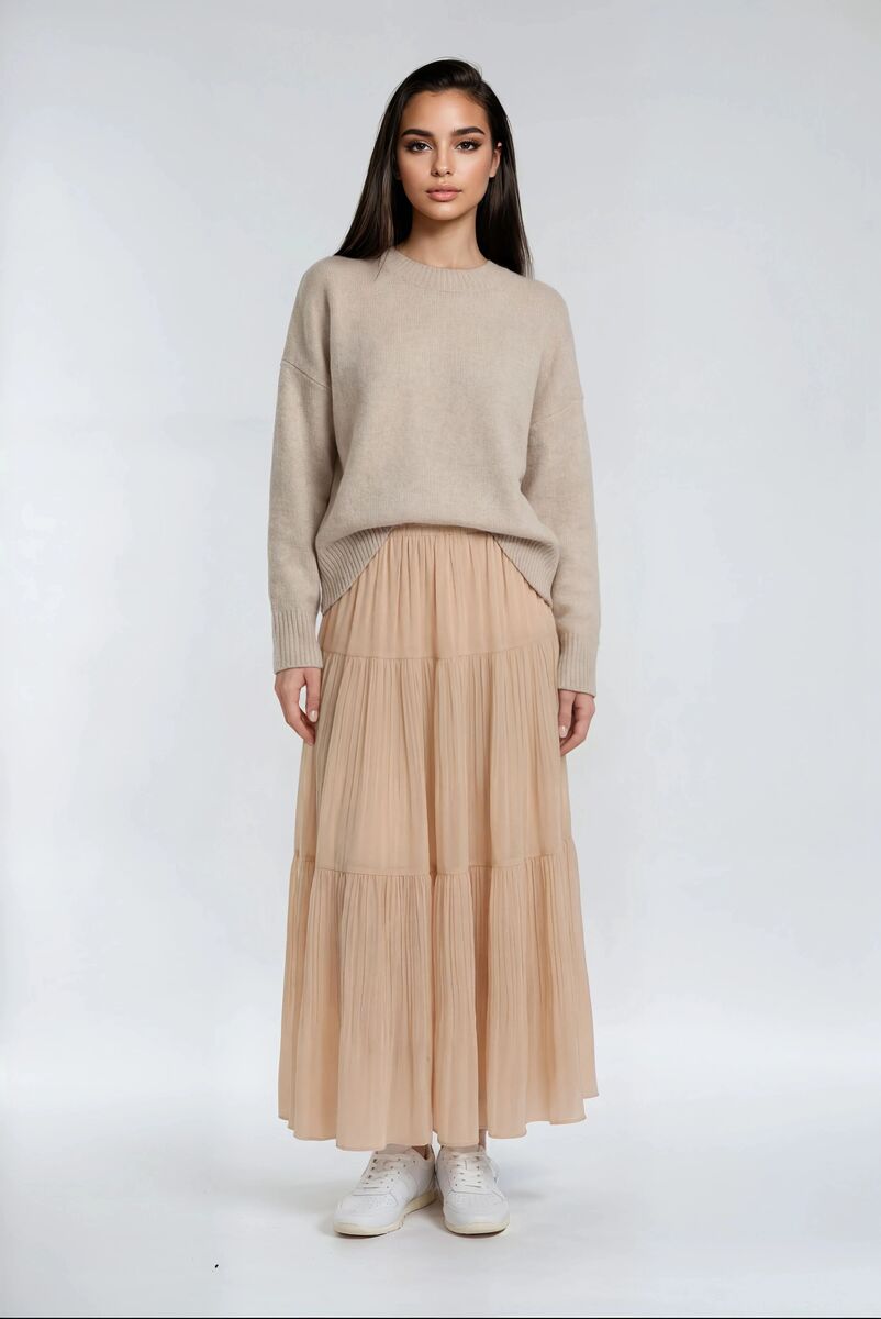 Chiffon Tiered Maxi Skirt | Forever 21 Womens